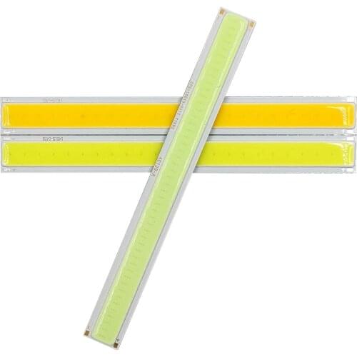 140mm COB Strip LED Bar Lights 12V 5W LED Bulb for Car Day Time Running DRL Light Decorative Lamp Cold Blue White Color Lighting