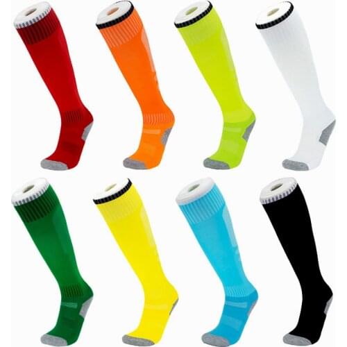 Hot 1 Pair Football Socks Soccer Sock Long Soccer Stockings Over Knee Comfortable Sports Socks Men Outdoor Brand Fitness Socks