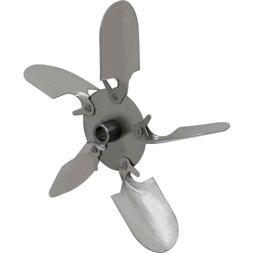 Stainless steel Blade impeller replacement fan blade blower blade induced draft fan blade high temperature fan blade