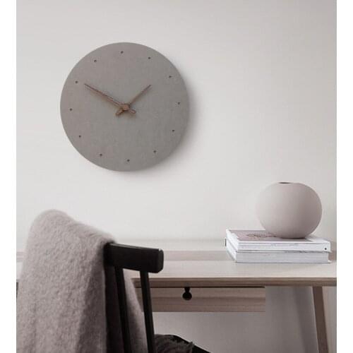Nordic Wood Wall Clock Modern Design Creative Silent Bedroom Digital Living Room Wall Clock Reloj Cocina Home Decoration BW50WC