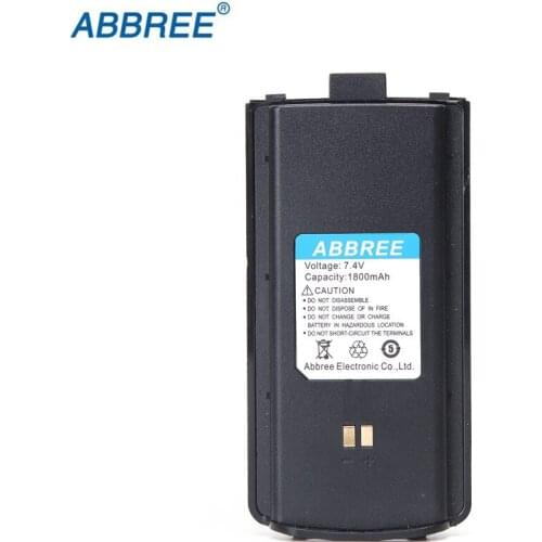 ABBREE Original AR-F6 7.4V 1800mah Li-ion Battery For Abbree Walkie Talkie AR-F6 Series Two Way Radio battery Accessories