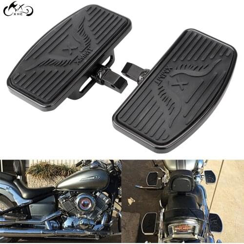 Motorcycle Passenger Floorboard Footboard Male Foot Peg 360 Degrees Adjustable Footpegs For Harley Sportster XL 883 1200 Touring