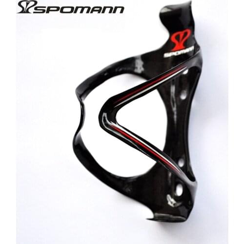 SPOMANN super light carbon bottle cage bicycle cycling water bottle hodler MTB road bike cage Bicycle parts