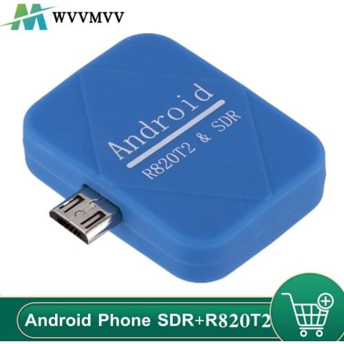 WVVMVV Android Phone SDR+R820T2 Mini RTL-SDR and ADS-B Receiver NESDR Nano 2 USB Dongle Hot Sale