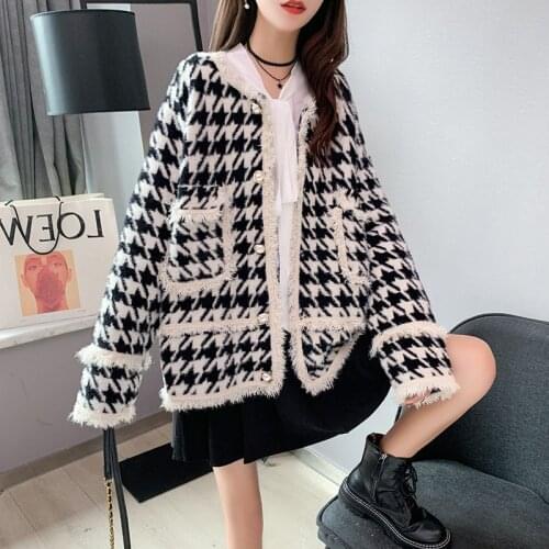 Autumn And Winter O-Neck 2021 New Leisure Fashion Imitation Mink Wool Overcoat Womens Slim Fit Short Jacket