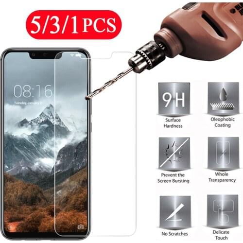 5/3/1Pcs phone protective film for huawei p smart 2018 Z S plus pro 2019 2020 2021 tempered glass screen protector on the glass
