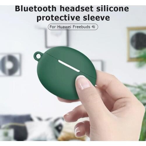 Case For Huawei Freebuds 4i Wireless Charging Case Soft Silicone Protective Cover Accessories Cover For Huawei Freebuds 4i Bag