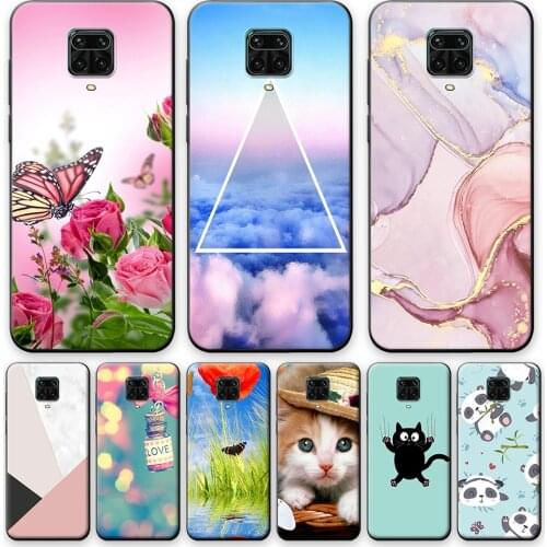 For Xiaomi Redmi Note 9 Cases Soft Phone Back Case Redmi Note 9s Note 9 s Silicone Cover On Redmi Note 9 Pro Max Bumpers Shell