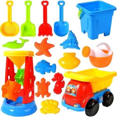 Kid Early Learning Beach Toy Child Safety Outdoor Toy Summer Sand Play Suit Toys For Beach Gardens Sandpit Learning Funny Tool