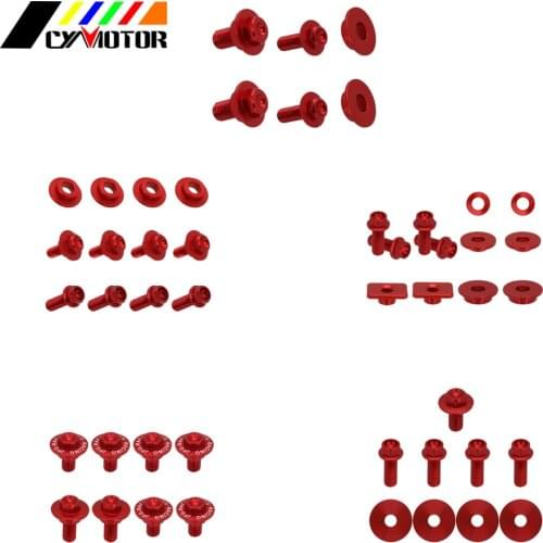 Dirt Bike Motocycle Plastic Body Parts Guard Screw Bolt For Honda crf250r 2004 2005 crf250x crf450x crf 250x 450x