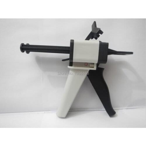 1:1/2:1 Ratio Dental Impression Mixing Dispenser Dispensing Gun 50ml Caulking AB Gun