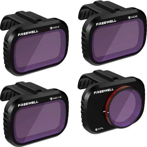 Freewell Standard Day - 4K Series - 4Pack Filters Compatible with Mavic Mini/Mini 2 Drone