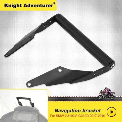 Motorcycle GPS Smart Phone Navigation QC3.0 USB Qi Fast Charging Wireless Mount Bracket Fit for BMW G310GS G310R 2017-2019