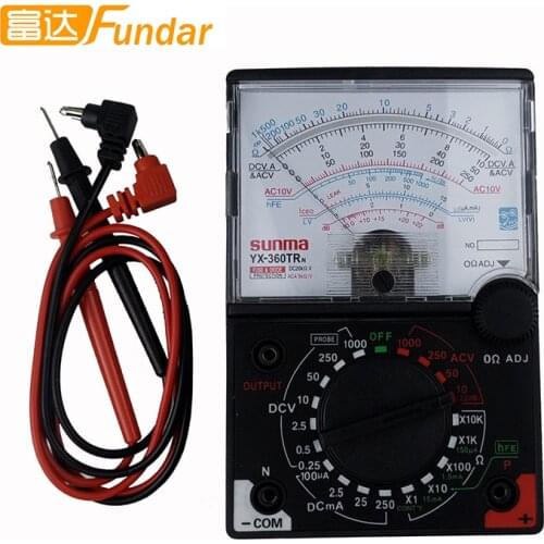 Pocket Size Type YX360TRN Analog Digital MultiMester Digital Multimeter