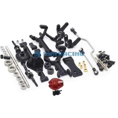 1/10 RC Rock Crawler Upgrade Alloy Front Rear ARB Axle Set For Axial SCX-10II 90046/D90 / D110