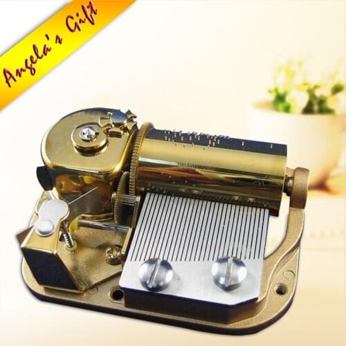 30 notes luxury music box mechanism, musical movements, unusual gifts for christmas / birthday, home decor