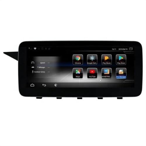 Newnavi 10.25'' car entertainment system Android 7.1 car dvd gps for MERCEDES-BENZ GLK X204 2008-2012 (NTG4.0)