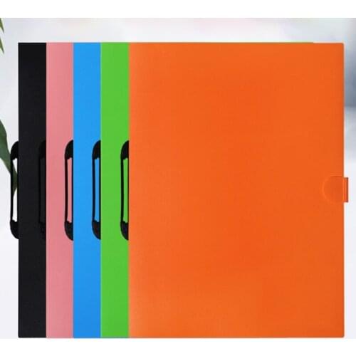 Portable Handheld A3/8K Drawing Presentation Paper 20/30 Pages Transparent Pockets Document Display File Folder