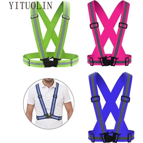 Adjustable Waterproof Motorcycle Jacket Man Summer Cycling Vest Reflective Running High Visibility Clothes Motocross Equipment