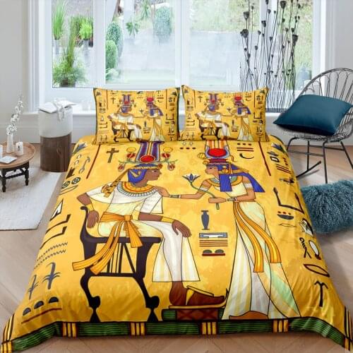 Home Textiles Luxury 3D Ethnic Style Print Duvet Cover Set 2/3 Pcs Pillowcase Kids Bedding Set AU/EU/UK/US Queen and King Size
