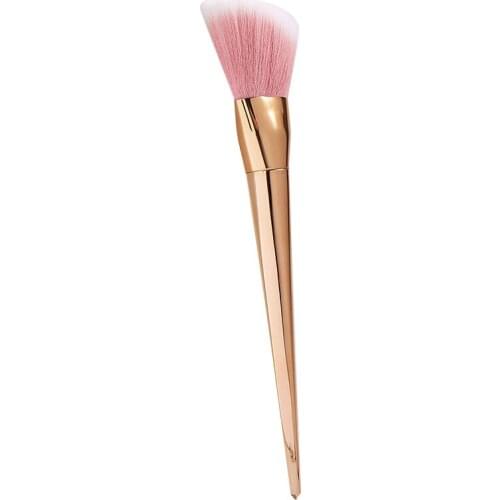 Rose Gold Powder Blush Makeup Brushes for Shading Foundation Base Contour Highlighter Make Up Brush Concealer Cosmetic