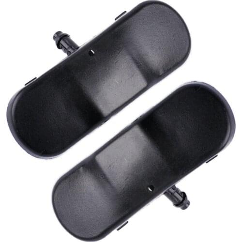 2 Pcs Windshield Washer Nozzle Sprayer 5M0955985C 9B9 for Volkswagen Golf Jetta Passat Tiguan Touran Skoda Fabia Yeti Superb