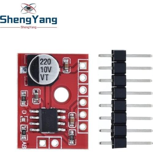 Super Mini Digital Amplifier Board 1 * 5W Class D Digital 2.5V To 5.5V Power Amplifier Board Efficient Class AB/D Optional