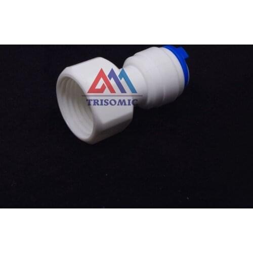 3/8" OD Tube Quick Pushfit -1/2" BSP Female Fitting Connection Aquarium RO Water Filter Reverse Osmosis System