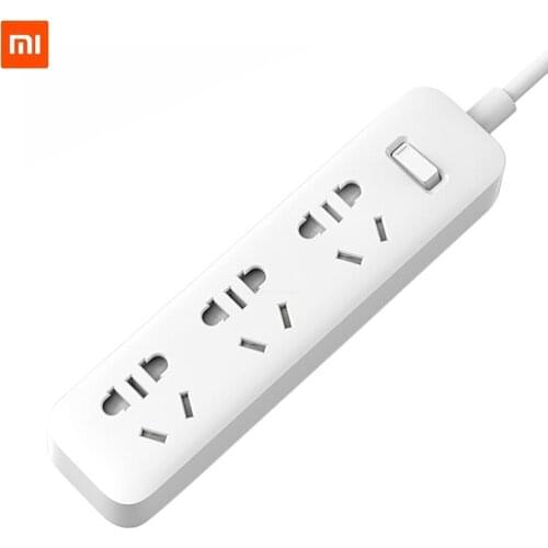 Original Xiaomi Smart Home Electronic Power Strip Socket Fast Charging 3 USB + 3 Sockets Standard Plug Interface Extension EU US