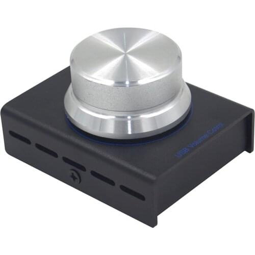 Usb Volume Control, Lossless Pc Computer Speaker o Volume Controller Knob, Adjuster Digital Control With One Key Mute Functi