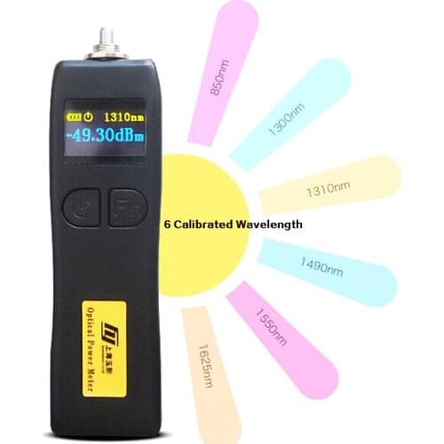 Visual Fault Locator FTTH Fiber Optic Tool Kit Mini Fiber Optical Power Meter -70 ~+6dBm and 5km 1MW Fiber Optic Tes