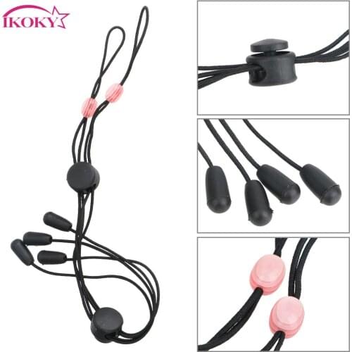 IKOKY Nipple Clamps Sex Toys For Couple Clitoris Stimulation Flirting Toy Bound Breasts Female Masturbation Elastic Nipple Clip