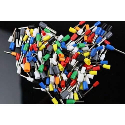 1000PCS Pin VE1518 European cold end tube type terminal E1518 pin terminal wire connecting terminal free ship