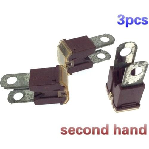 3pcs used second hand Original car fuse for Toyota mitsubishi Mazda 60A 80A 100A 120A 140A