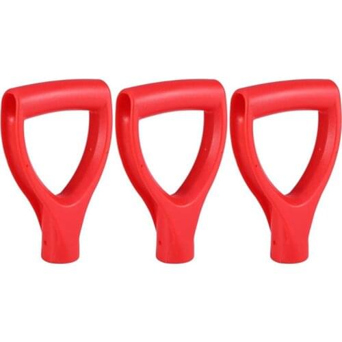3 Pcs Replacement Snow Shovel D Handle Plastic Snow Shovel Handle for Shovels Fork Spade Garden Accessories