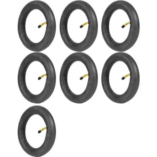 7Pcs Scooter Inner Tube 8 1/2X2 Inner Tire For Inokim Light Electric Scooter Carriage Folding Bicycle Parts Curved Mouth
