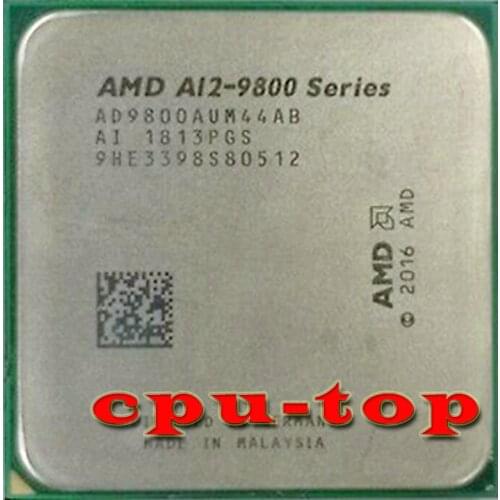 AMD A12-Series A12-9800 A12 9800 3.8 GHz Quad-Core CPU Processor AD9800AUM44AB/AD980BAUM44AB Socket AM4