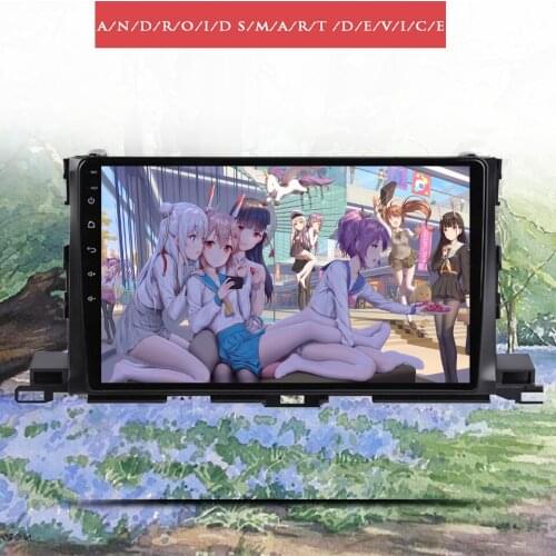 For Toyota Highlander 2014 - 2018 Car AutoRadio GPS Navi Head Unit Multimedia Tape Recorder Support Carplay DVR CAM DAB