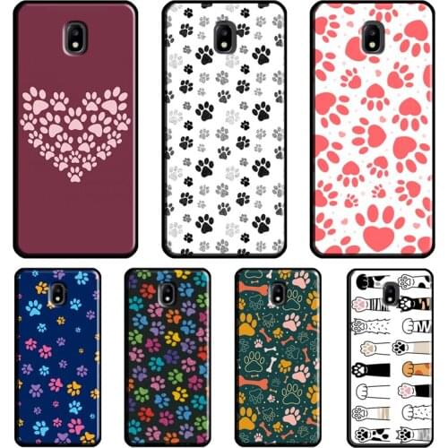 Cartoon Dog Foot Paw Case For Samsung Galaxy J5 2017 A3 A5 J1 J3 J7 2016 J4 J6 A6 A8 Plus A7 A9 J8 2018 Coque