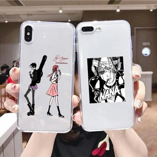 Oosaki Komatsu Nana Anime Phone Case For Huawei P Mate P10 P20 P30 P40 10 20 Smart Z Pro Lite 2019 transparent painting back tpu