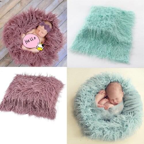 Baby Infant Photo Blanket Newborn Photograph Props Photography Shooting Background Prop Basket Stuffer Filler