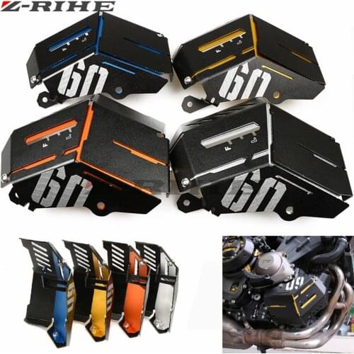 For YAMAHA MT-09 MT09 FZ-09 FZ09 2014 2015 2016 Motorcycle Radiator Water Coolant Resevoir Tank Guard Cover