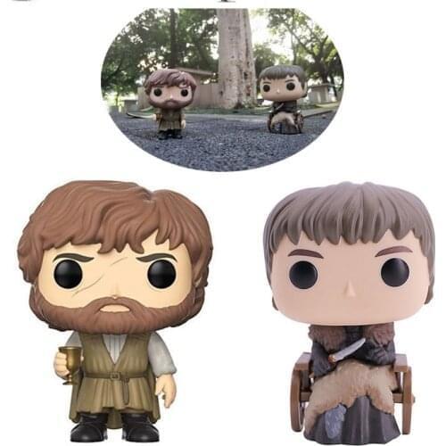 New TYRION LANNISTER #50 BRAN STARK #67 Vinyl Action Figures Toys for Children Gift