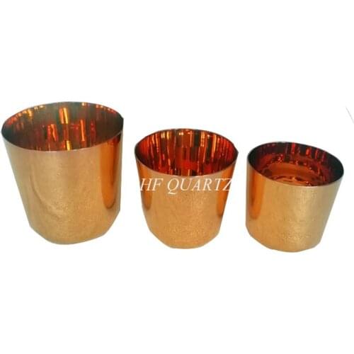 HF Golden Light Chakra Clear Quartz Crystal Singing Bowl 8'' A# A G# 3th Octave 8.25"-8.75"