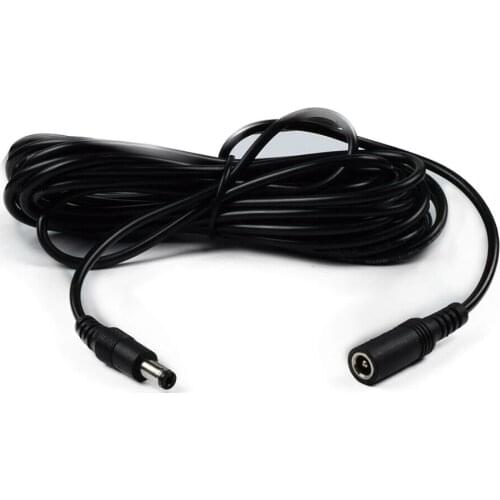 DC Power Supply Cable Wire IP Security Camera Cable Cord Extension 5M 16ft 5.5*2.1