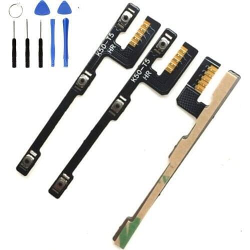 Volume Audio Mute Power ON OFF Button Key Flex Cable Repair Kit Gift FOR Lenovo A7000