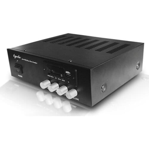Small Bluetooth 5.0 power amplifier, home theater fever level LM1875 professional HIFI card 2.0 lossless power amplifier
