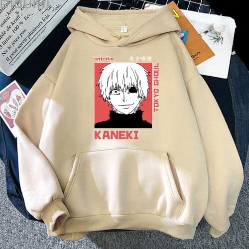 Hot Tokyo Ghoul Hoodies Men/Women Sweatshirts Casual Top Male Pullovers Anime Manga Kaneki Ken Printed Long Sleeve Kpop Clothes