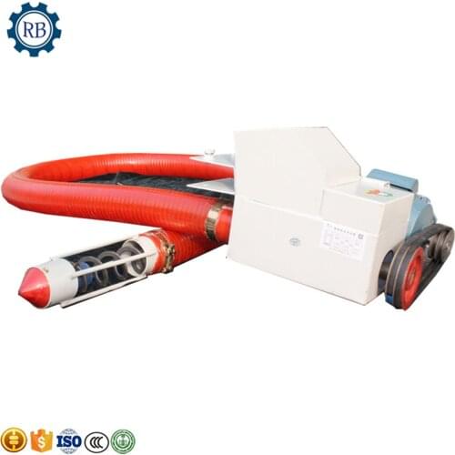 Small hosepipe self--primming grain conveyor electric vehicle grain conveyor 3m thickened grain convey suction loading machine