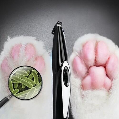 Pet Clippers Cats Dogs Professional Hair Clipper Tool USB Rechargeable Butt Ear Eyes Hair Cutter Remover Low-noise Pet Supplies